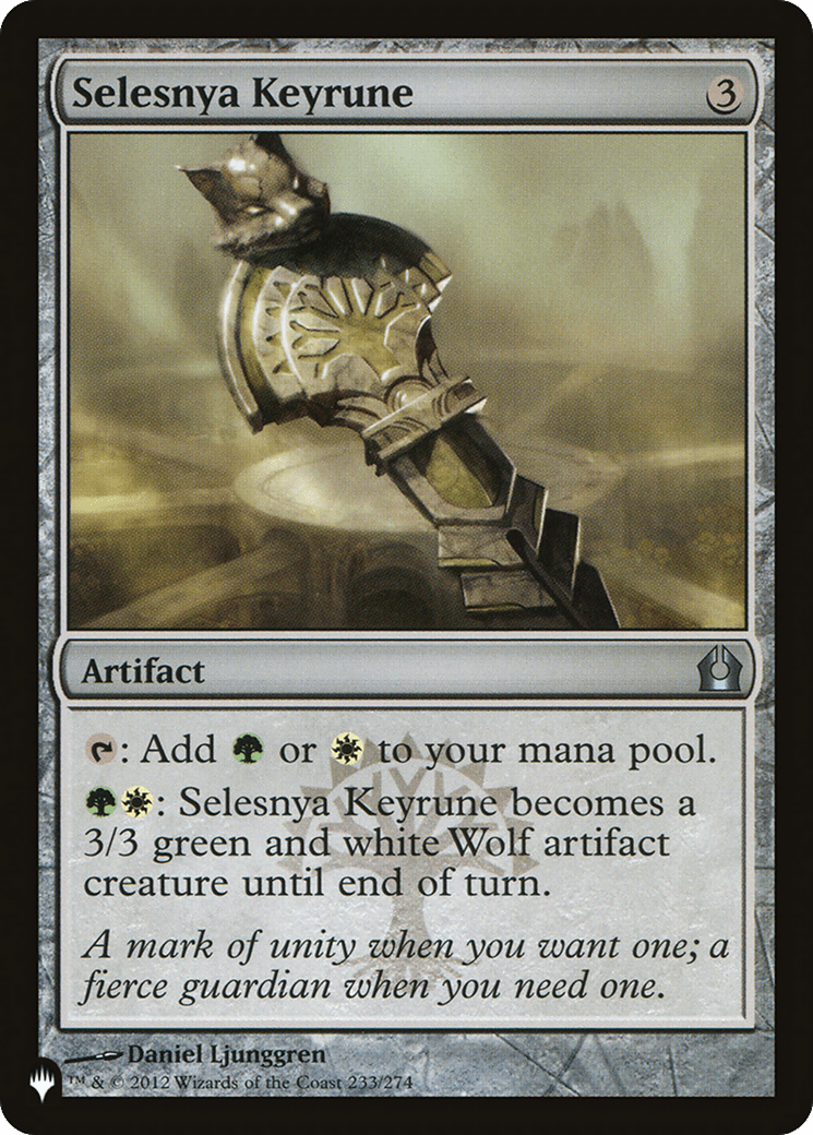 Selesnya Keyrune |  (RTR-233) [The List]