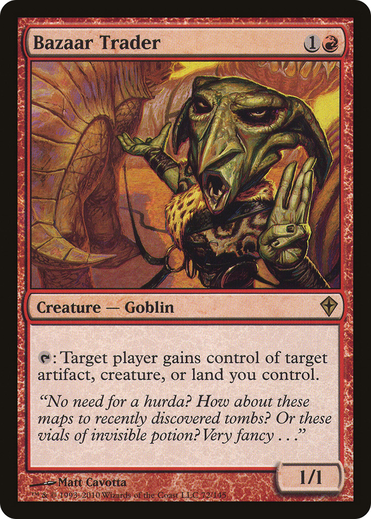 Bazaar Trader [Worldwake] Foil