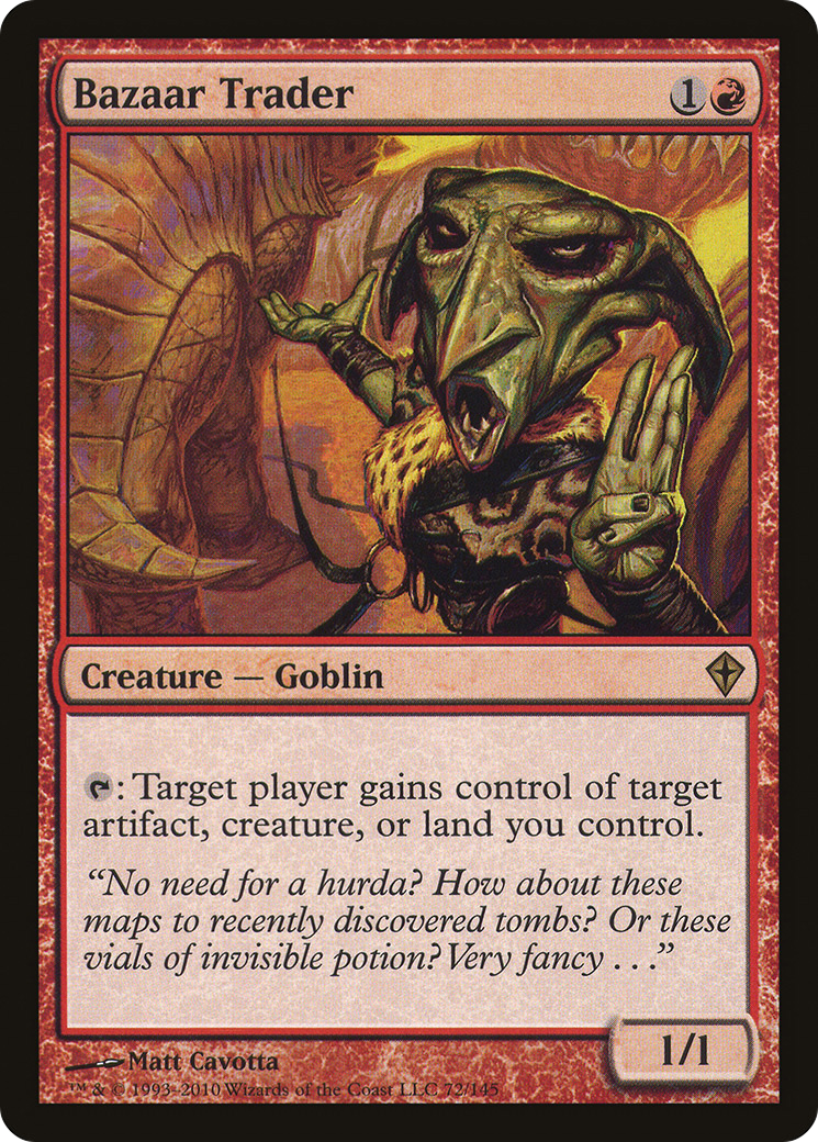 Bazaar Trader [Worldwake] Foil
