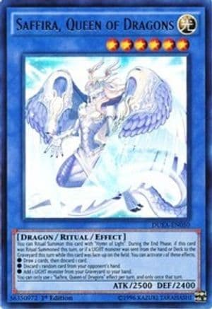 Saffira, Queen of Dragons [DUEA-EN050] Ultra Rare