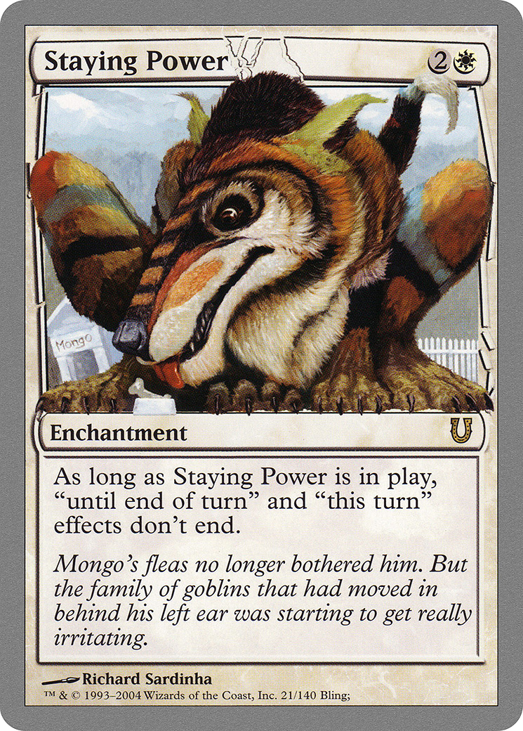 Staying Power [Unhinged] Foil