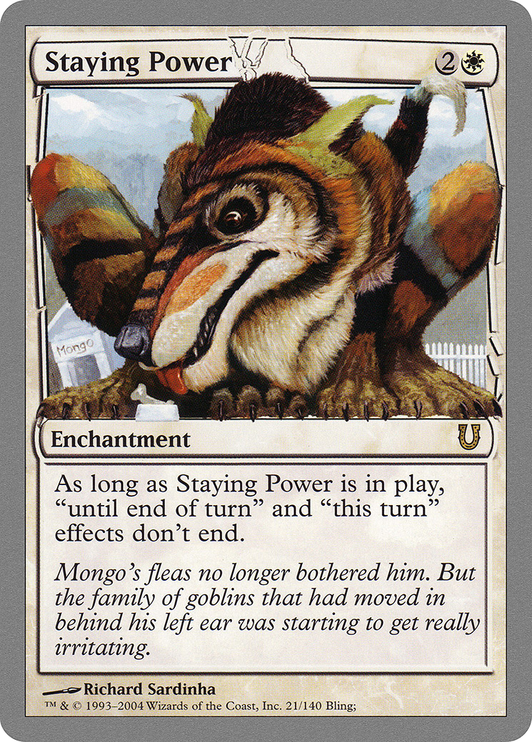 Staying Power [Unhinged] Foil