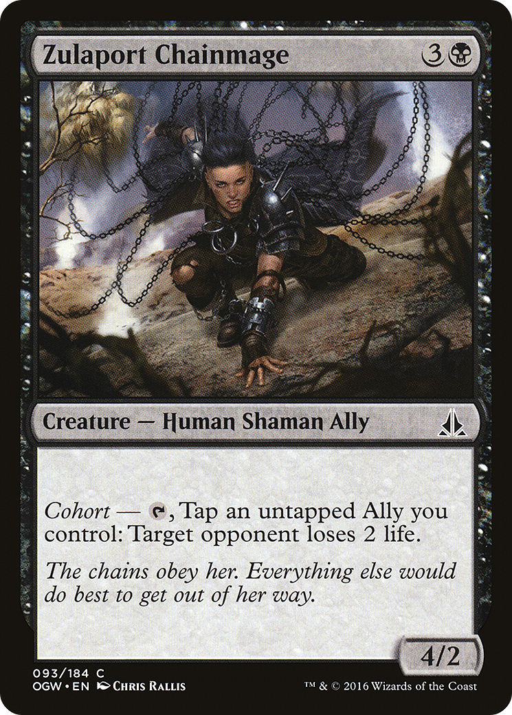 Zulaport Chainmage [Oath of the Gatewatch] Foil