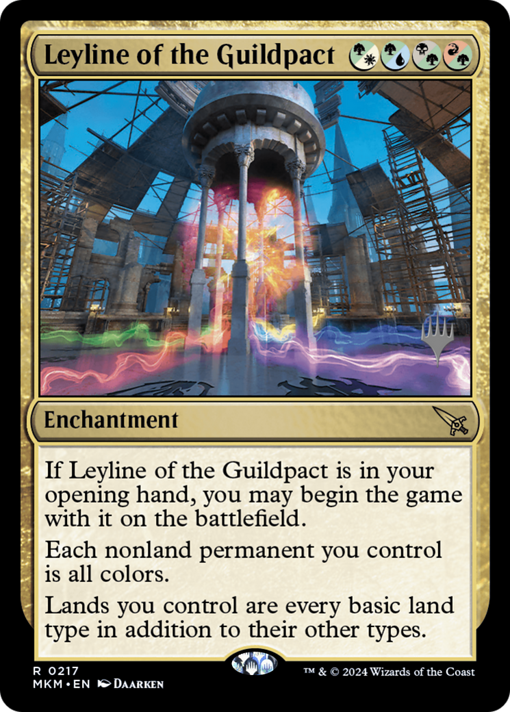 Leyline of the Guildpact (Promo Pack) [Murders at Karlov Manor Promos] Foil