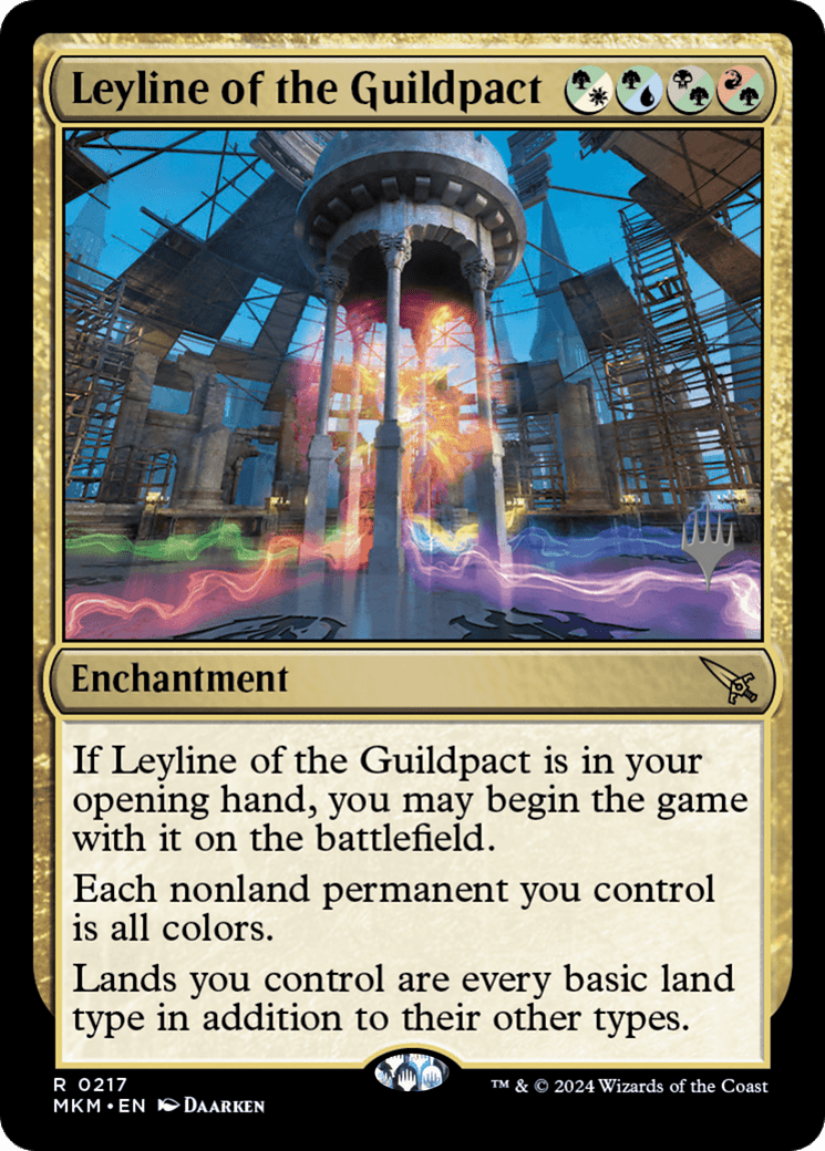 Leyline of the Guildpact (Promo Pack) [Murders at Karlov Manor Promos] Foil