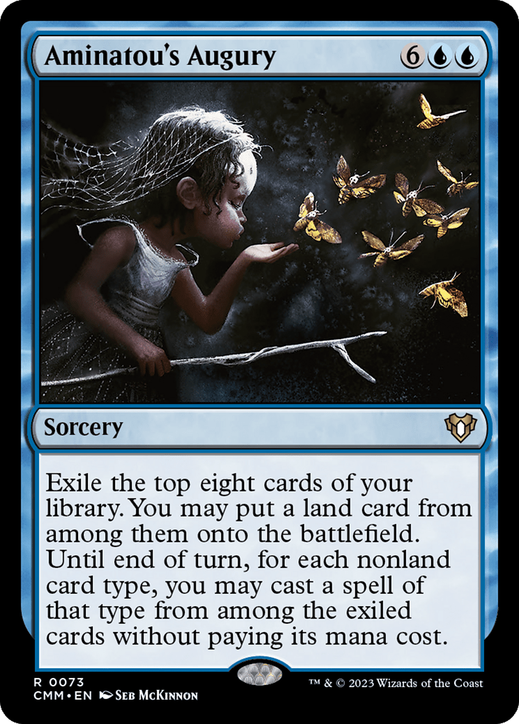 Aminatou's Augury [Commander Masters] Foil