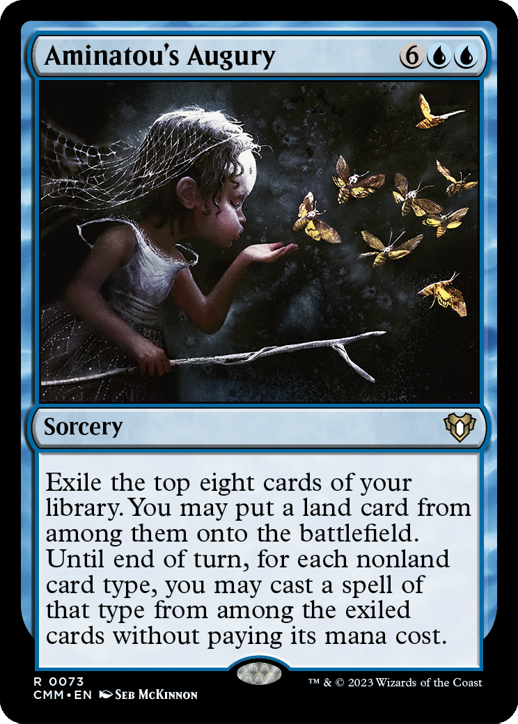 Aminatou's Augury [Commander Masters] Foil