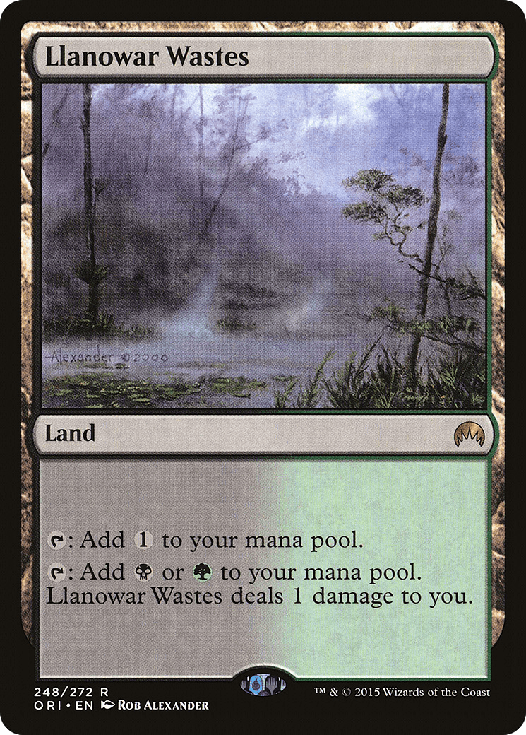Llanowar Wastes [Magic Origins] Foil