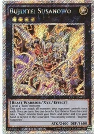 Bujintei Susanowo [CT11-EN002] Secret Rare