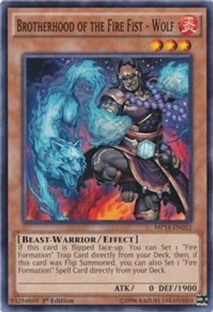 Brotherhood of the Fire Fist - Wolf [MP14-EN012] Common