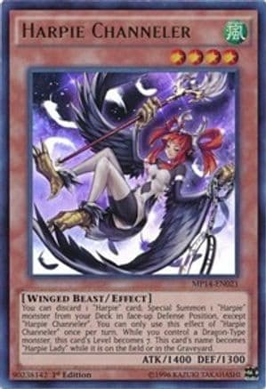 Harpie Channeler [MP14-EN021] Ultra Rare