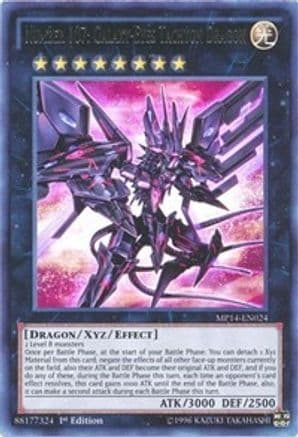Number 107: Galaxy-Eyes Tachyon Dragon (MP14-EN024) - 2014 Mega-Tins Mega Pack Unlimited