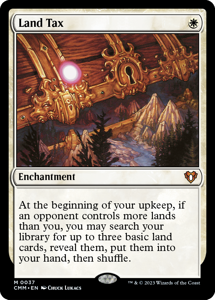 Land Tax [Commander Masters] Foil