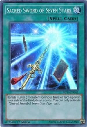 Sacred Sword of Seven Stars (MP14-EN042) - 2014 Mega-Tins Mega Pack Unlimited