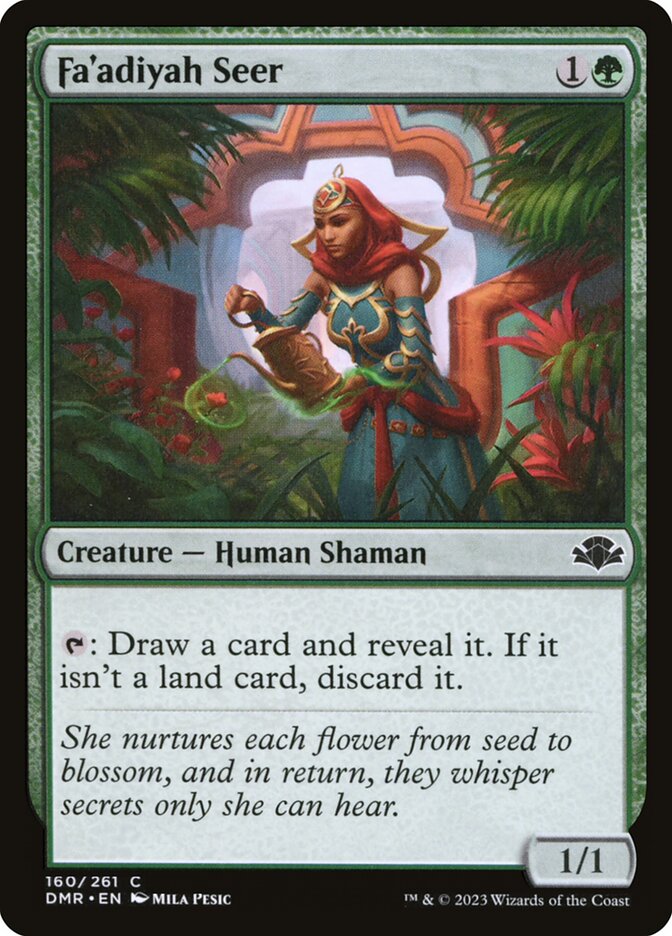 Fa'adiyah Seer 160/261 (Dominaria Remastered) 