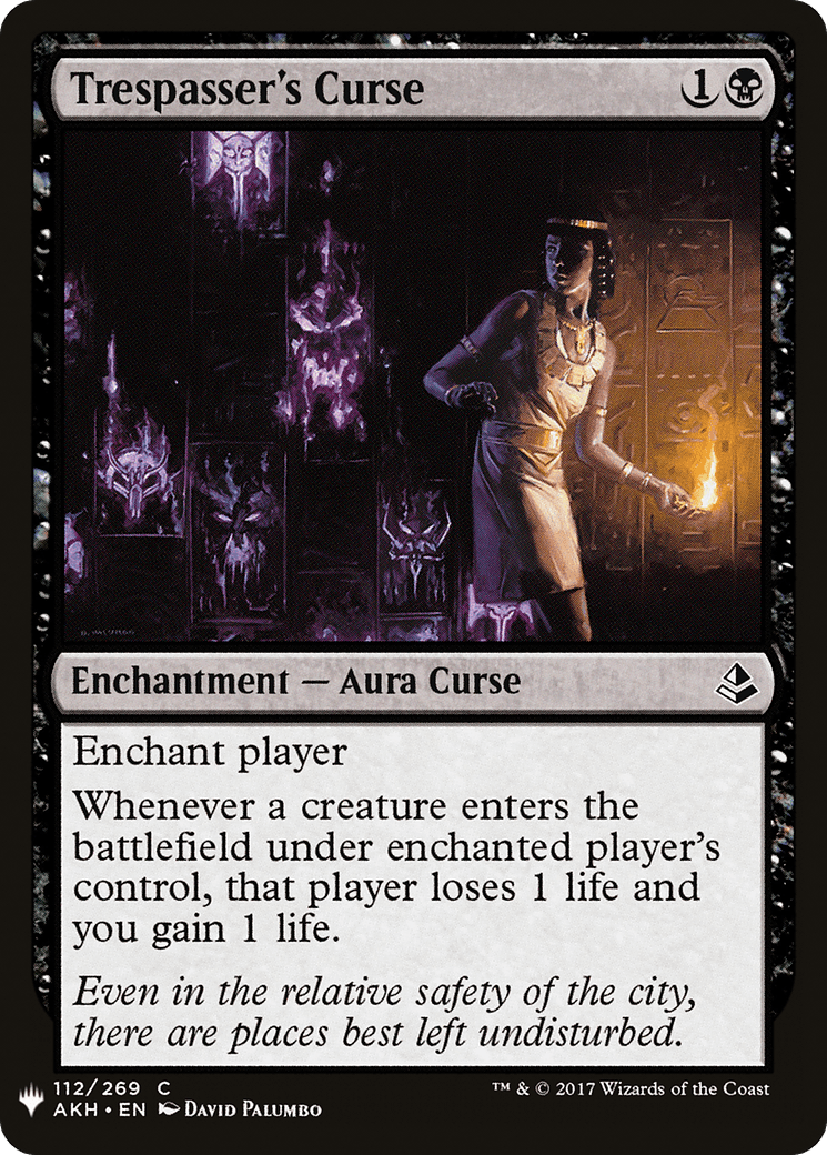 Trespasser's Curse |  (AKH-112) [The List]