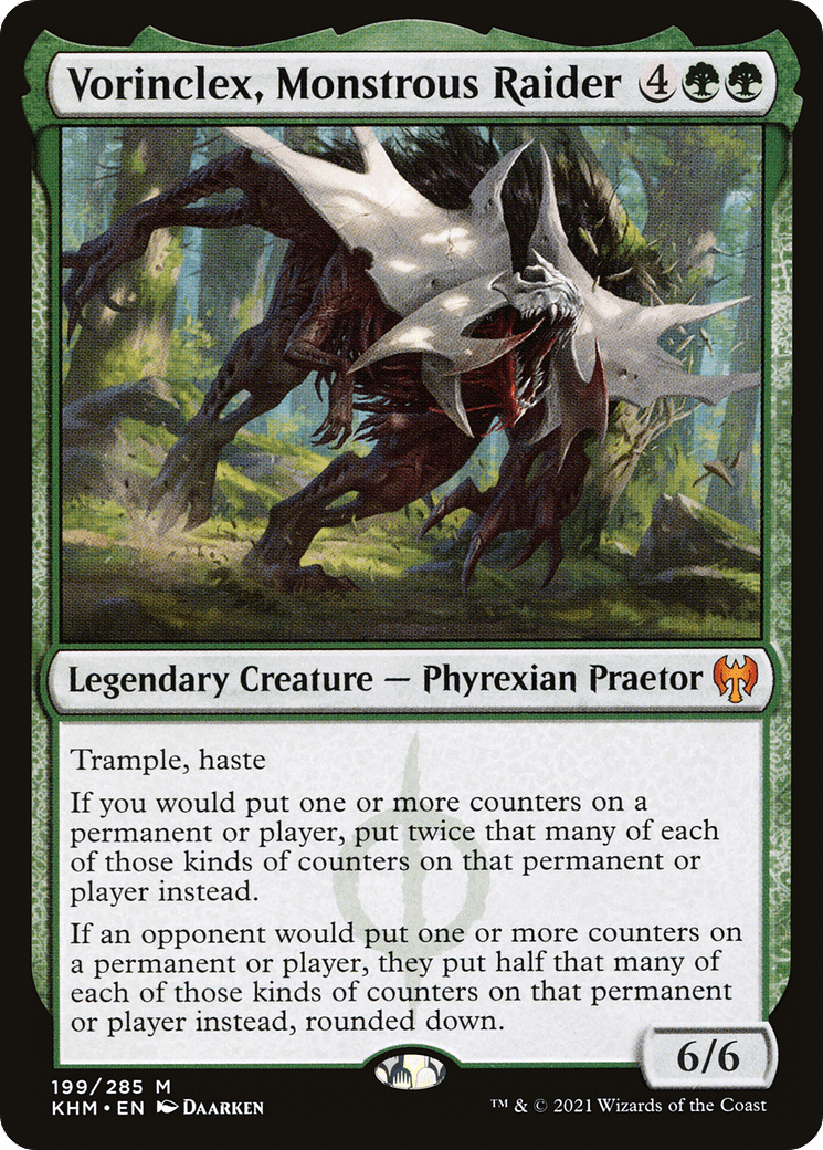 Vorinclex, Monstrous Raider [Kaldheim] Foil