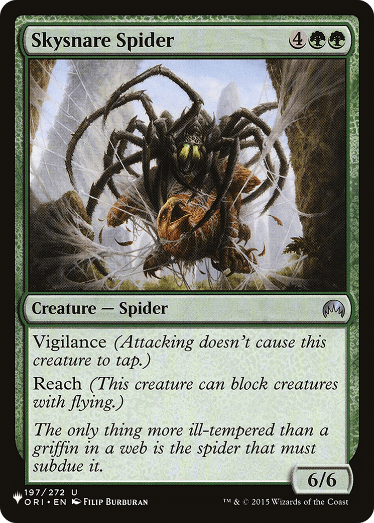 Skysnare Spider |  (ORI-197) [The List]