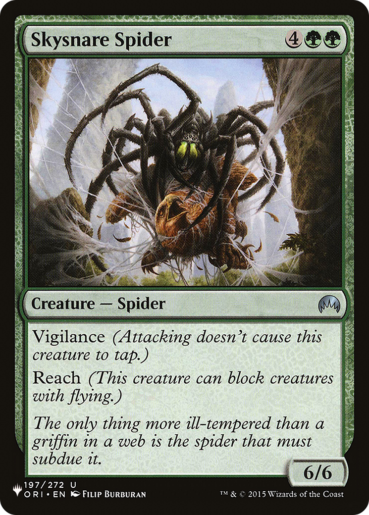 Skysnare Spider |  (ORI-197) [The List]