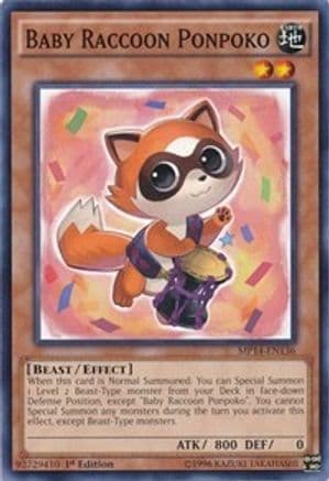 Baby Raccoon Ponpoko (MP14-EN136) - 2014 Mega-Tins Mega Pack Unlimited