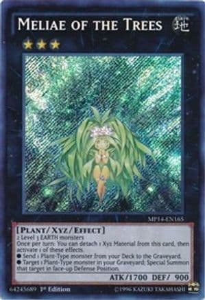 Meliae of the Trees [MP14-EN165] Secret Rare