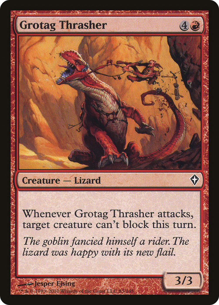 Grotag Thrasher [Worldwake] Foil