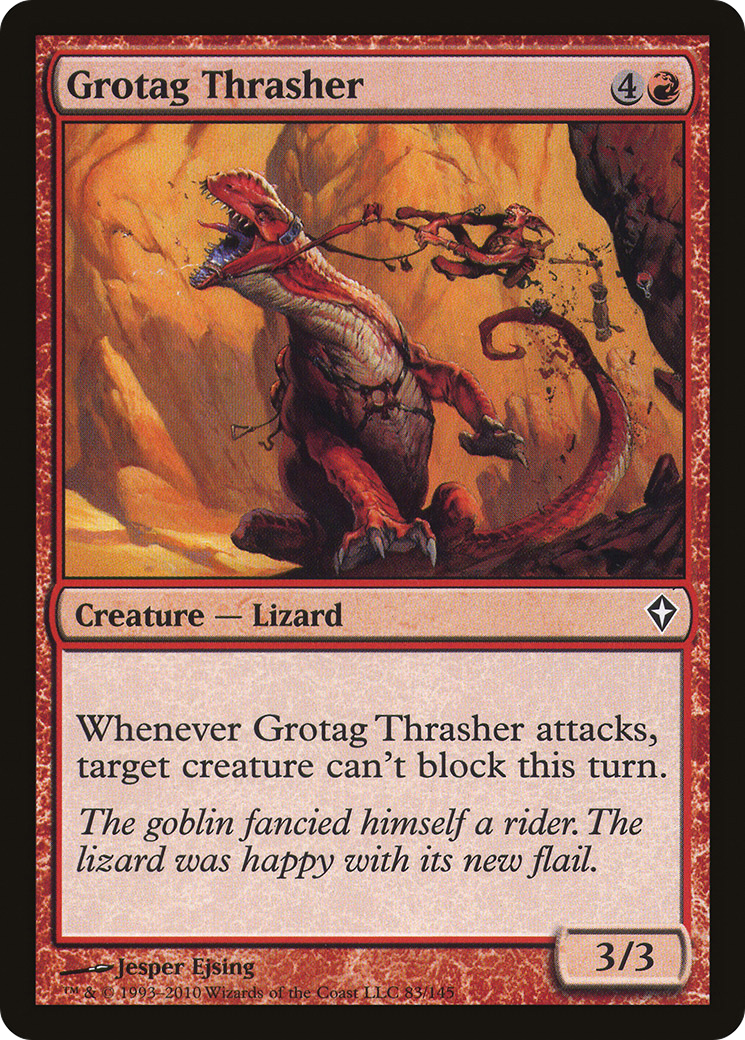 Grotag Thrasher [Worldwake] Foil