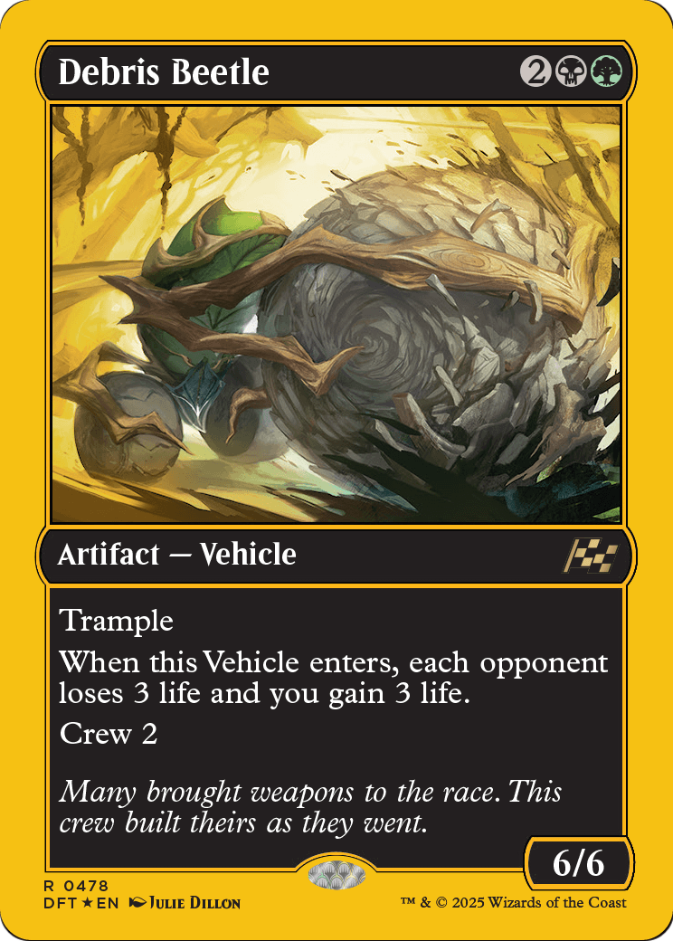 Debris Beetle |  Foil (478) [Aetherdrift]