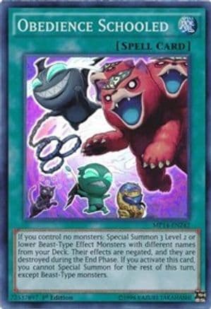 Obedience Schooled (MP14-EN242) - 2014 Mega-Tins Mega Pack Unlimited