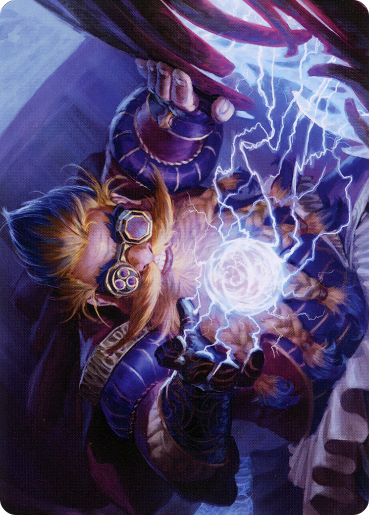 Storm-Kiln Artist // Storm-Kiln Artist (ASTX-013) - Strixhaven Art Series (Borderless)
