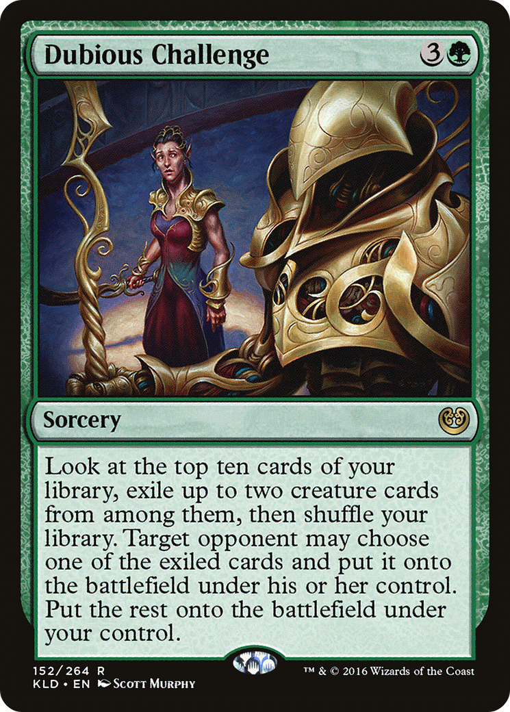 Dubious Challenge [Kaladesh] Foil