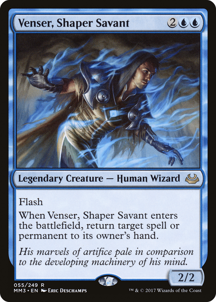 Venser, Shaper Savant [Modern Masters 2017] Foil