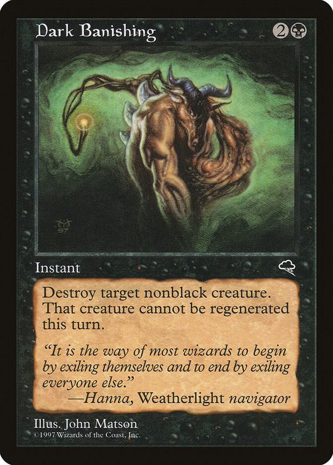 Dark Banishing 117/350 (Tempest) 