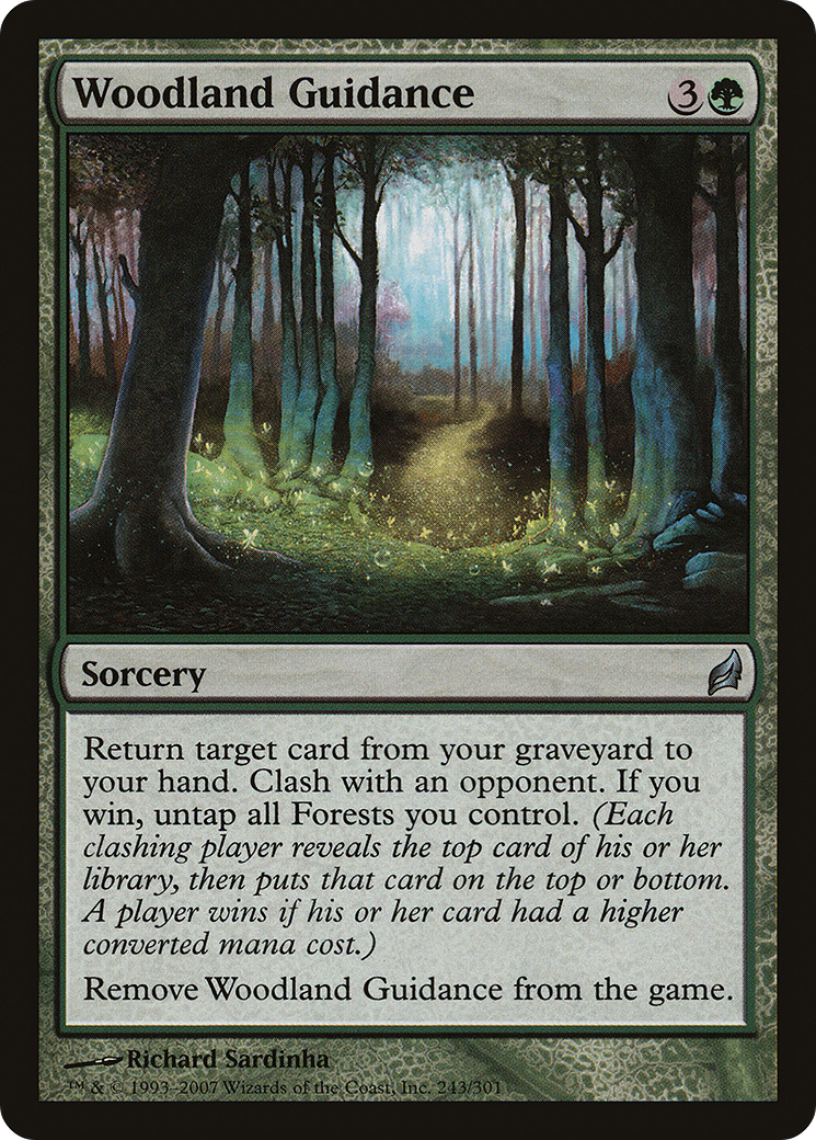 Woodland Guidance [Lorwyn] Foil