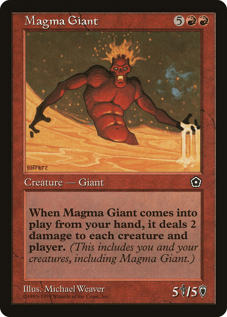 Magma Giant [Portal Second Age]