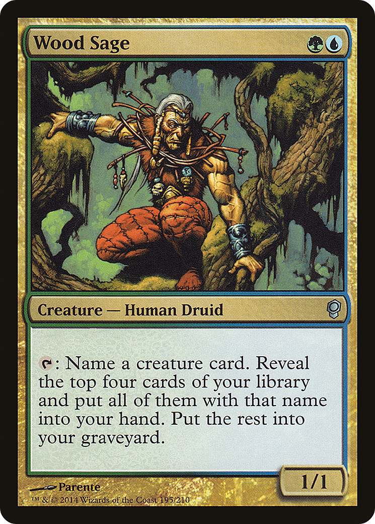 Wood Sage [Conspiracy] Foil