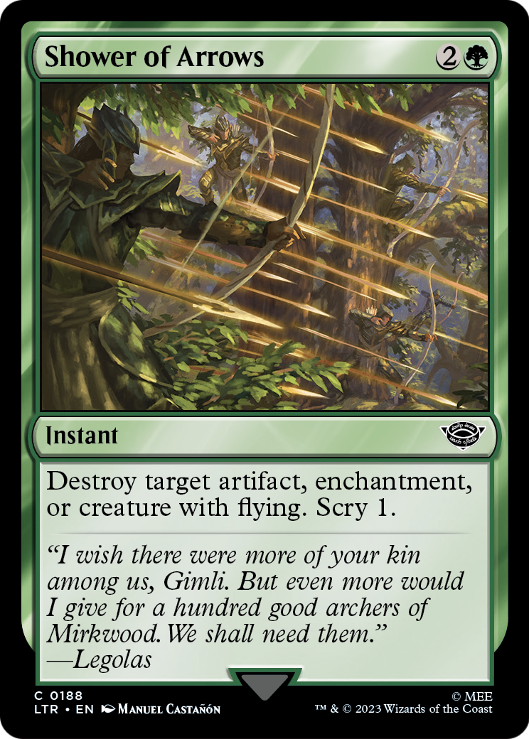 Shower of Arrows [The Lord of the Rings: Tales of Middle-Earth] Foil