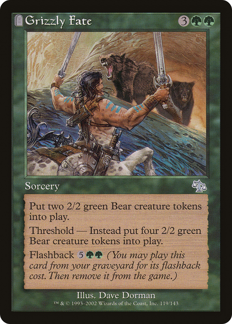 Grizzly Fate [Judgment] Foil
