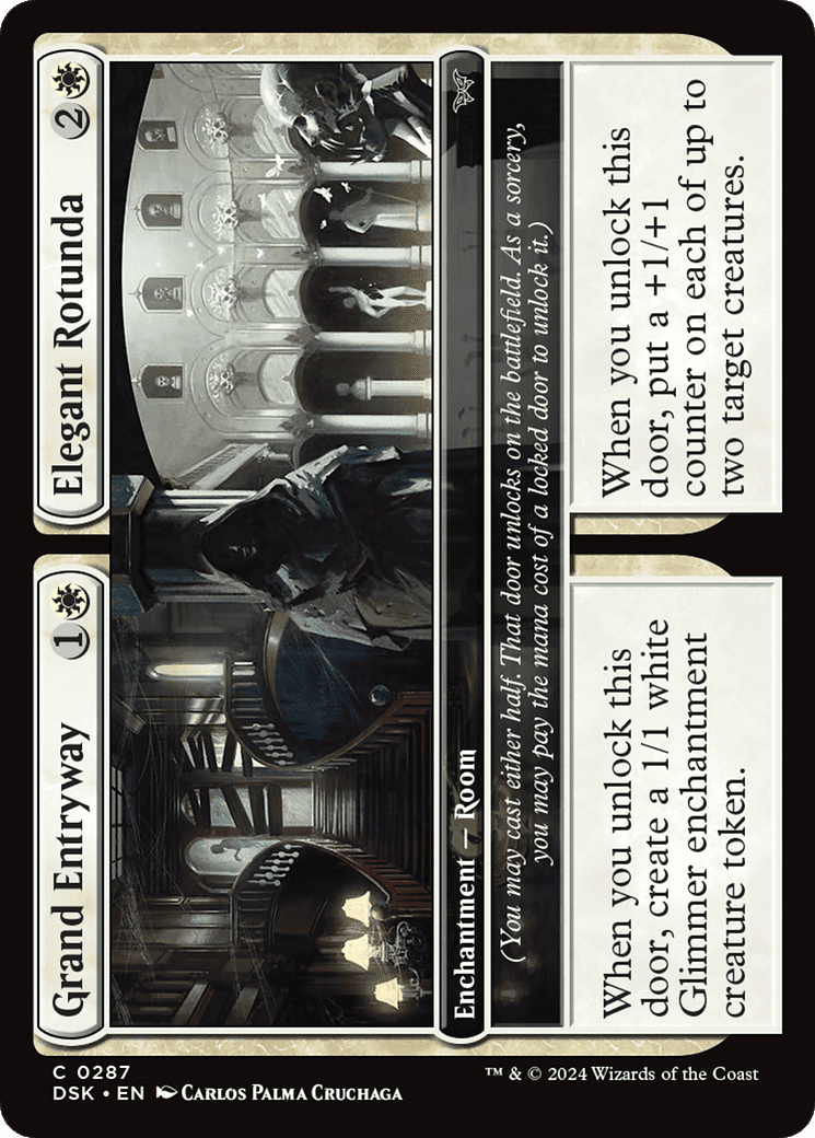 Grand Entryway // Elegant Rotunda (0287) [Duskmourn: House of Horror] Foil