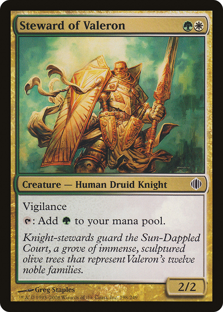 Steward of Valeron [Shards of Alara] Foil