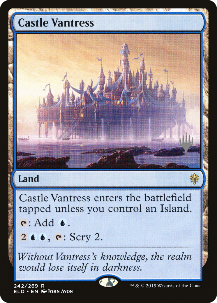 Castle Vantress (Promo Pack) [Throne of Eldraine Promos] Foil