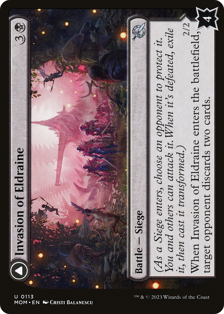 Invasion of Eldraine // Prickle Faeries [March of the Machine] Foil