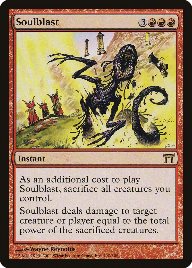 Soulblast [Champions of Kamigawa] Foil