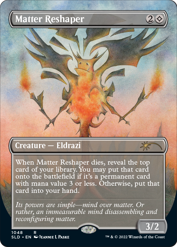 Matter Reshaper (Borderless) [Secret Lair Drop Series] Foil