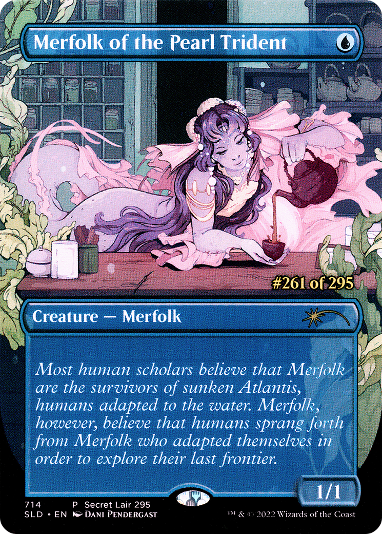 Merfolk of the Pearl Trident (Serial Numbered) [Secret Lair Drop Series] Foil