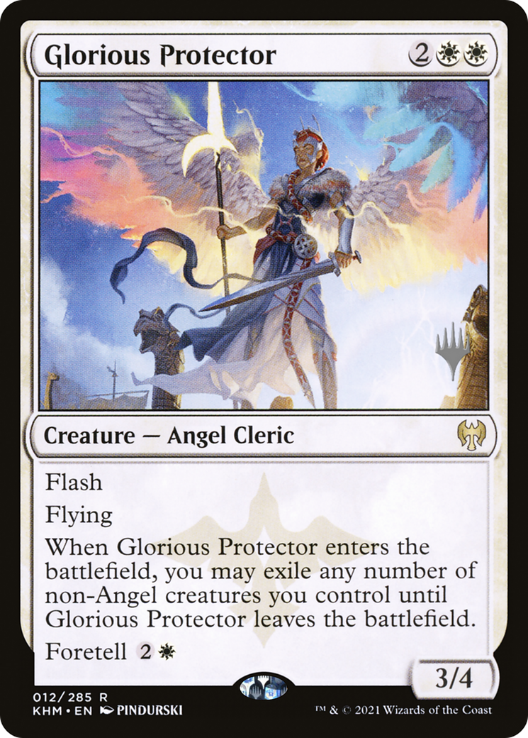Glorious Protector (Promo Pack) [Kaldheim Promos] Foil