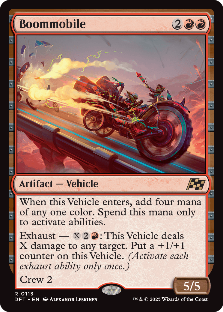 Boommobile |  Foil (113) [Aetherdrift]
