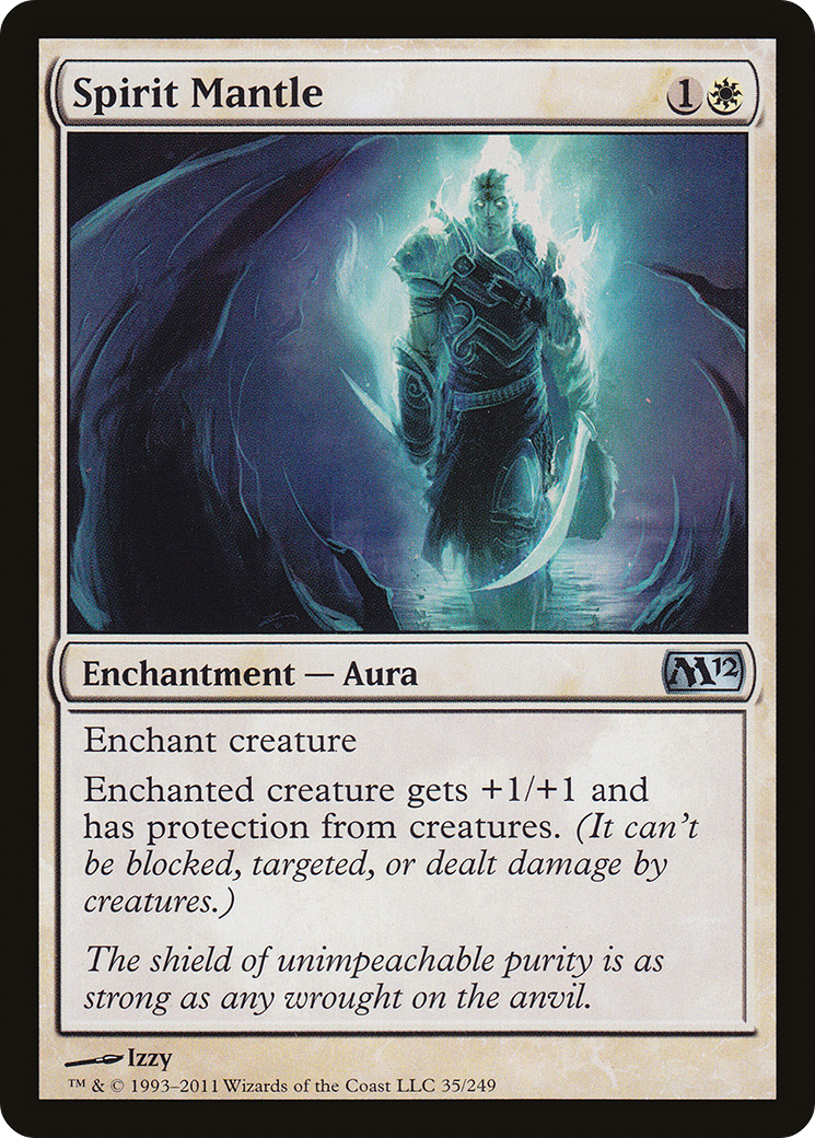 Spirit Mantle [Magic 2012] Foil