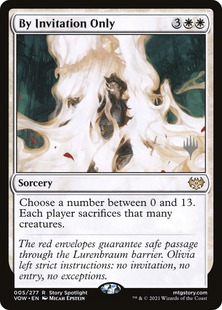 By Invitation Only (Promo Pack) [Innistrad: Crimson Vow Promos]