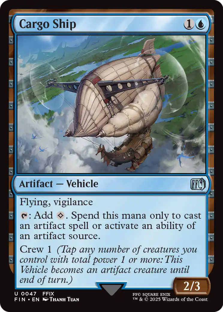 Cargo Ship (047) [FINAL FANTASY]  Foil